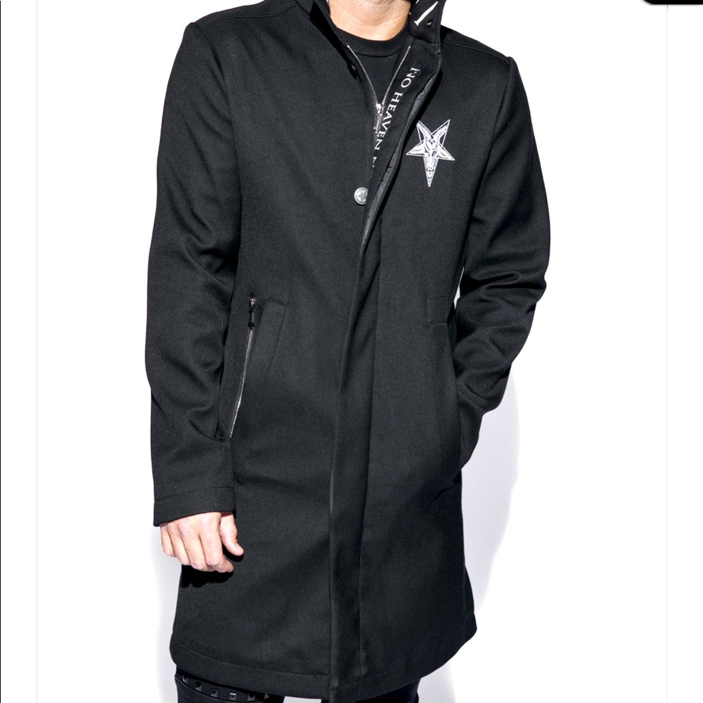 Black Craft Cult Bateman Trench Coat BCC